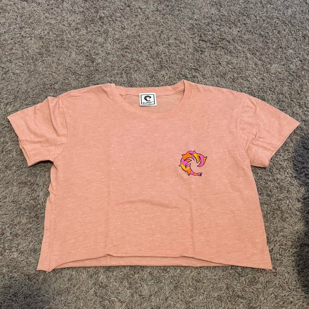 Peach Kids Graphic Tee